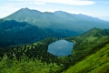 硫黄沼とオプタテシケ山